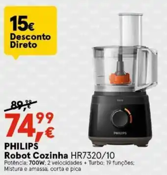 Worten Philips Robot Cozinha HR7320/10 promoção