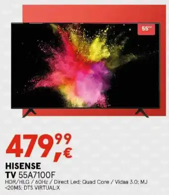 Worten Hisense TV 55A7100F promoção