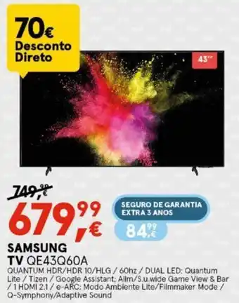 Samsung TV QE43Q60A