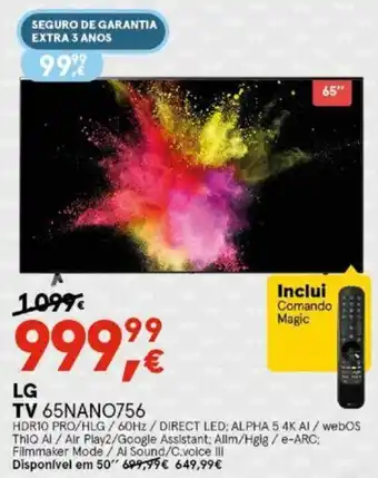 LG TV 65NANO756