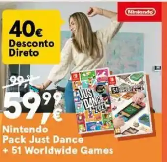 Nintendo Pack Just Dance + 51 Worldwide Games