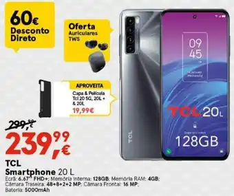 Worten TCL Smartphone 20L promoção