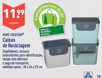 ALDI Caixas promoção