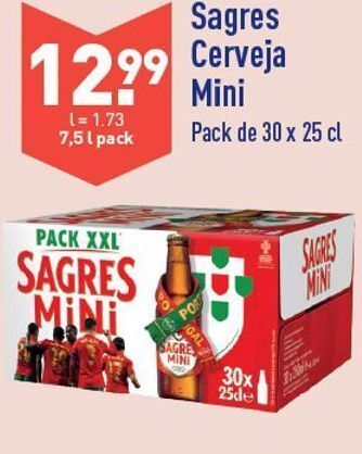 ALDI Cerveja sagres promoção