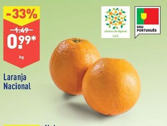 ALDI Laranja promoção