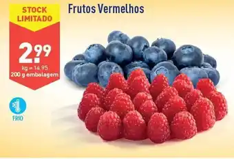 ALDI Frutas vermelhas promoção