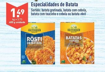 ALDI Batatas promoção
