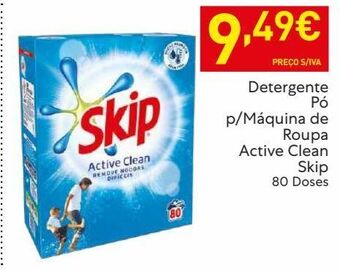 Recheio Detergente em pó skip promoção