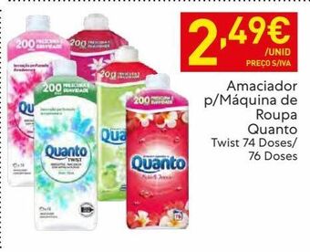 Recheio Amaciador quanto promoção
