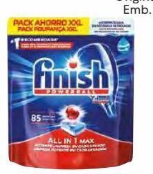 Recheio Detergente finish promoção