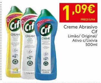 Recheio Limpadores cif promoção