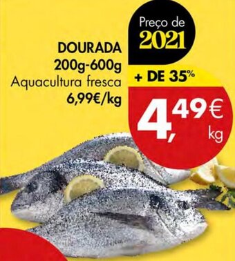 Pingo Doce Dourada 200g-600g promoção