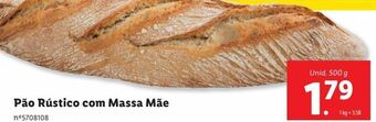 Lidl Pão rústico promoção