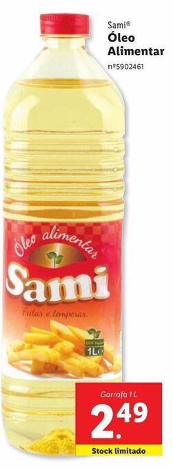 Lidl Óleo para fritar promoção