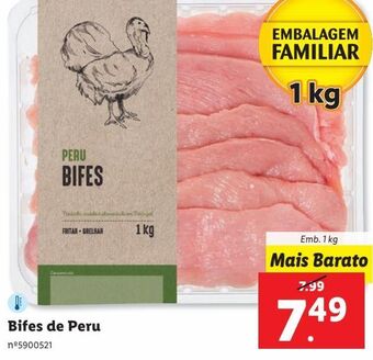 Lidl Filé de peru promoção