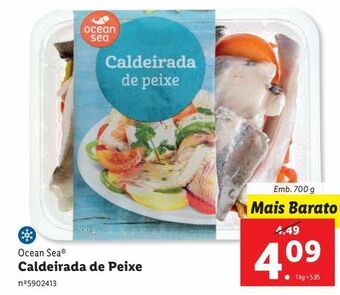 Lidl Frutos do mar ocean sea promoção