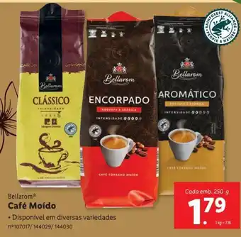 Lidl Café em pó bellarom promoção