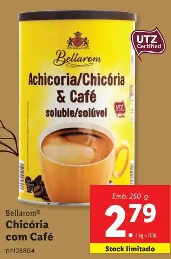 Lidl Café em pó misturado bellarom promoção