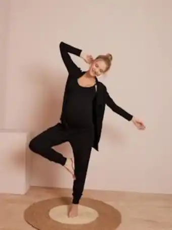 Vertbaudet Conjunto evolutivo com 3 peças para grávida - preto promoção