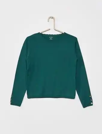 Camisola fina em algodão