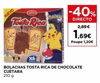 El Corte Inglés Biscoitos cuétara promoção