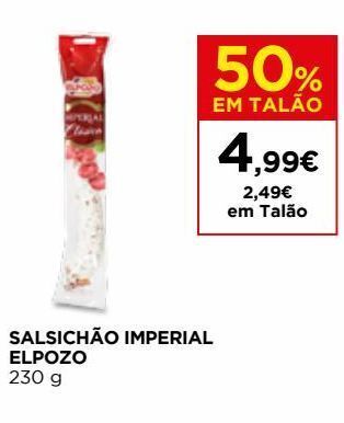 El Corte Inglés Salsichão elpozo promoção