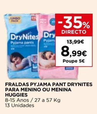 El Corte Inglés Fraldas huggies promoção