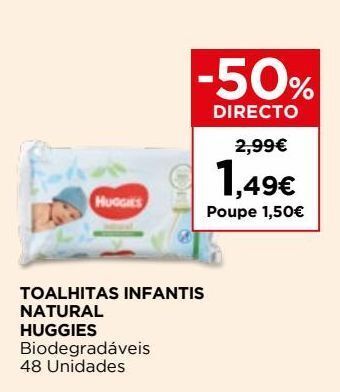 Toalhas umedecidas huggies