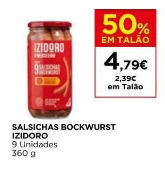 El Corte Inglés Salsicha izidoro promoção