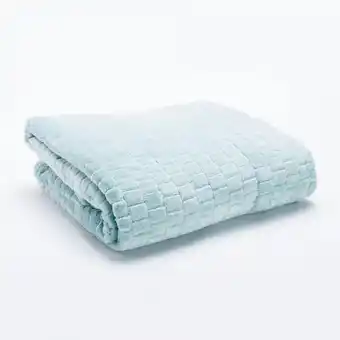Manta fuzzy verde menta 150x200cm