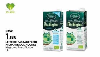 El Corte Inglés Leite milhafre promoção