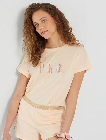 Pijama curto de 2 peças