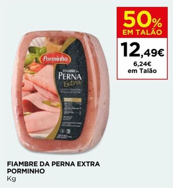 El Corte Inglés Presunto porminho promoção