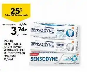Continente Pasta de dentes sensodyne promoção