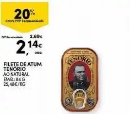 Filé de atum tenorio