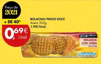 Pingo Doce Bolachas Pingo Doce 300g promoção