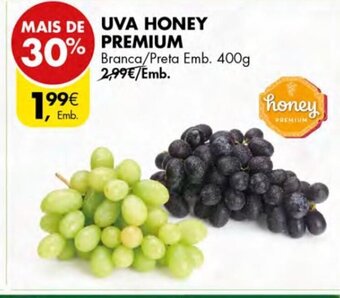 Pingo Doce Uva Honey Premium 400g promoção