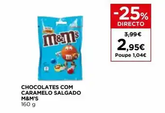 Chocolates m&m's