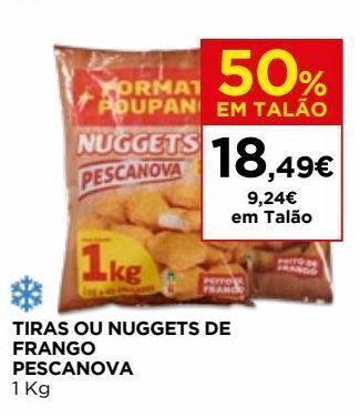 El Corte Inglés Nuggets de frango pescanova promoção