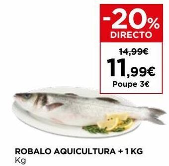 El Corte Inglés Robalo promoção