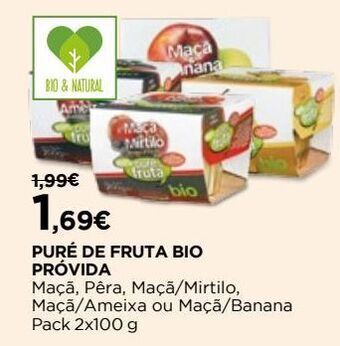 El Corte Inglés Puré de frutas promoção