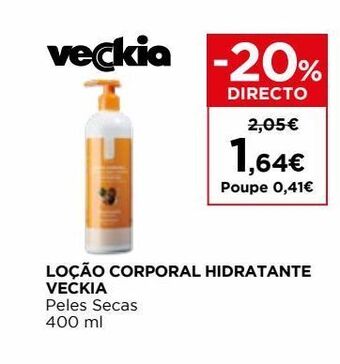 El Corte Inglés Loção hidratante promoção