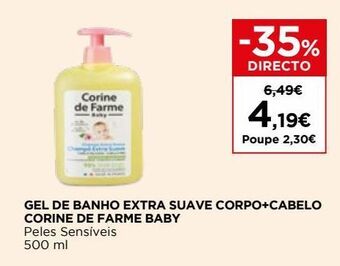 El Corte Inglés Gel de banho corine de farme promoção