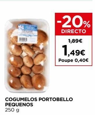 El Corte Inglés Cogumelos promoção