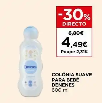 El Corte Inglés Colónia infantil promoção