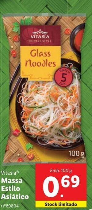 Lidl Noodles vitasia promoção
