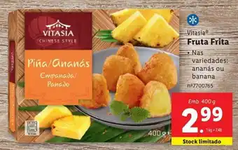 Lidl Frutas vitasia promoção