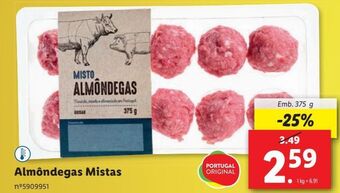 Lidl Almôndegas promoção