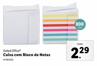 Lidl Bloco de notas promoção