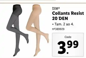 Lidl Meia calça menina dim promoção